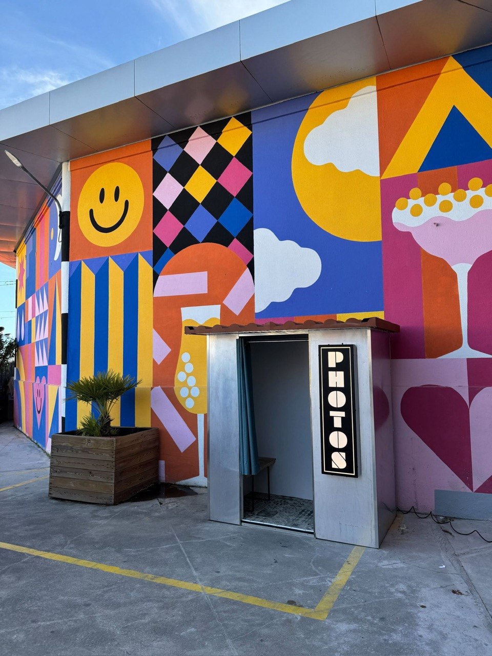 Outdoor mural